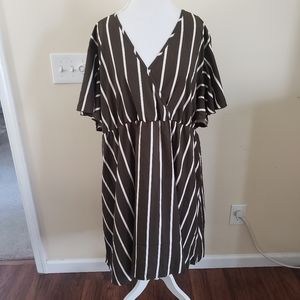 Olive Green Plus Size Dress